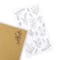 Black Flower Stickers by Recollections™
